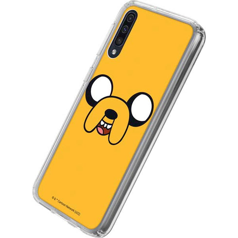 Adult Swim Adventure Time Jake The Dog Galaxy A50 Clear Case